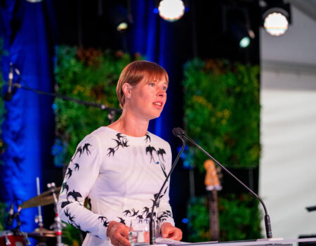 Carolin Illenzeeri fondi patroon Kersti Kaljulaidi heategevuslik galaõhtusöök 2021