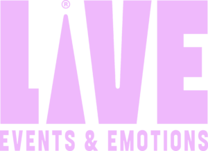 Live events emotions logo